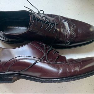 Johnston & Murphy Brown Dress Shoe Men's 13